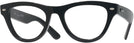 Cat Eye Black Ray-Ban 5510 Progressive No-Lines View #1