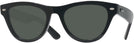 Cat Eye Black Ray-Ban 5510 Progressive Reading Sunglasses View #1