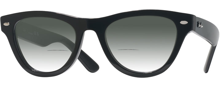 Cat Eye Black Ray-Ban 5510 w/ Gradient Bifocal Reading Sunglasses View #1