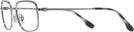 Rectangle Gunmetal Ray-Ban 6495 Progressive No Line Bifocal View #3