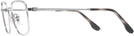 Rectangle Silver Ray-Ban 6511 Bifocal View #3
