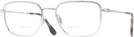 Rectangle Silver Ray-Ban 6511 Bifocal View #1