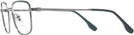 Rectangle Green On Gunmetal Ray-Ban 6511 Bifocal View #3