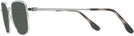 Rectangle Silver Ray-Ban 6511 Progressive Reading Sunglasses View #3