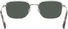 Rectangle Silver Ray-Ban 6511 Progressive Reading Sunglasses View #4