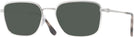 Rectangle Silver Ray-Ban 6511 Progressive Reading Sunglasses View #1
