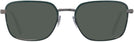 Rectangle Green On Gunmetal Ray-Ban 6511 Progressive Reading Sunglasses View #2