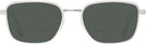 Rectangle Silver Ray-Ban 6511 Bifocal Reading Sunglasses View #2