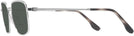 Rectangle Silver Ray-Ban 6511 Bifocal Reading Sunglasses View #3
