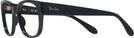 Square Black Ray-Ban 7210 Single Vision Full Frame View #3