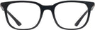 Square Black Ray-Ban 7211 Single Vision Full Frame View #2