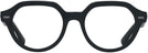 Round Black Ray-Ban 7214 Computer Style Progressive View #2