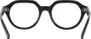 Round Black Ray-Ban 7214 Computer Style Progressive View #4