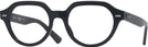 Round Black Ray-Ban 7214 Progressive No-lines View #1