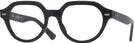 Round Black Ray-Ban 7214 Computer Style Progressive View #1