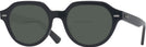 Round Black Ray-Ban 7214 Bifocal Reading Sunglasses View #1