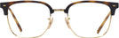 Square Havana On Arista Ray-Ban 7216 Single Vision Full Frame View #2