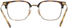Square Havana On Arista Ray-Ban 7216 Single Vision Full Frame View #4