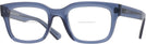 Rectangle Transparent Blue Ray-Ban 7217 Bifocal View #1