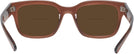 Rectangle Transparent Brown Ray-Ban 7217 Bifocal Reading Sunglasses View #4