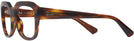 Square Striped Havana Ray-Ban 7225 Progressive No-Lines View #3