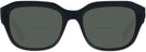Square Black Ray-Ban 7225 Bifocal Reading Sunglasses View #2