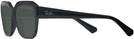 Square Black Ray-Ban 7225 Bifocal Reading Sunglasses View #3