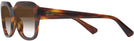 Square Striped Havana Ray-Ban 7225 w/ Gradient Bifocal Reading Sunglasses View #3