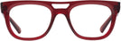 Aviator,Square Transparent Red Ray-Ban 7226 Single Vision Full Frame View #2