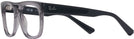 Aviator,Square Transparent Gray Ray-Ban 7226 Computer Style Progressive View #3