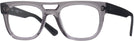 Aviator,Square Transparent Gray Ray-Ban 7226 Computer Style Progressive View #1