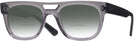 Aviator,Square Transparent Gray Ray-Ban 7226 w/ Gradient Bifocal Reading Sunglasses View #1