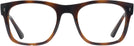 Square Havana Ray-Ban 7228 Single Vision Full Frame View #2