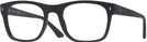 Square Matte Black Ray-Ban 7228 Single Vision Full Frame View #1