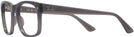 Square Opal Dark Grey Ray-Ban 7228 Single Vision Full Frame View #3
