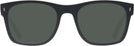 Square Matte Black Ray-Ban 7228 Progressive Reading Sunglasses View #2