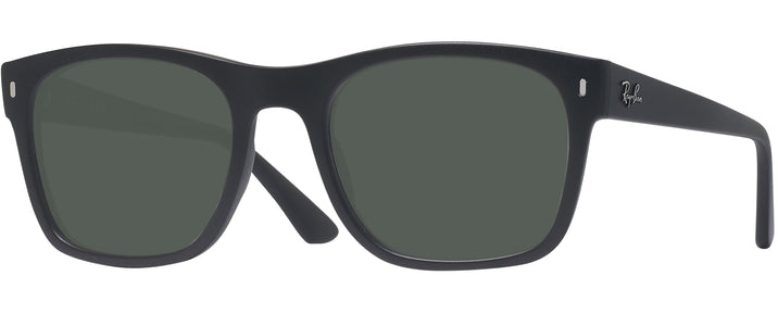 Square Matte Black Ray-Ban 7228 Progressive Reading Sunglasses View #1