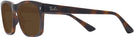 Square Havana Ray-Ban 7228 Bifocal Reading Sunglasses View #3