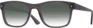 Square Opal Dark Grey Ray-Ban 7228 w/ Gradient Bifocal Reading Sunglasses View #1