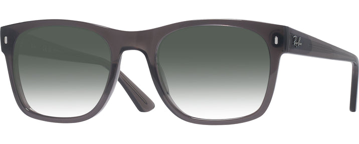 Square Opal Dark Grey Ray-Ban 7228 w/ Gradient Progressive Reading Sunglasses View #1