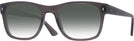 Square Opal Dark Grey Ray-Ban 7228 w/ Gradient Progressive Reading Sunglasses View #1