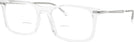 Rectangle Transparent Ray-Ban 7260 Bifocal View #1