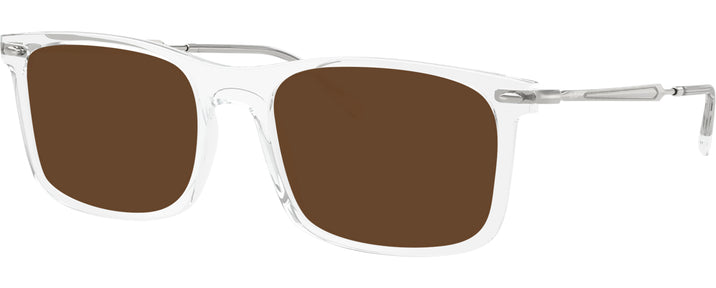 Rectangle Transparent Ray-Ban 7260 Progressive Reading Sunglasses View #1