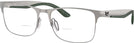 Rectangle Gunmetal Ray-Ban 7550 Bifocal View #1