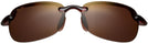 Rectangle Tortoise / HCL Lens Maui Jim Sandy Beach 408 View #2
