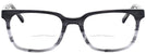 Square Dark Gray Gradient Seattle Eyeworks 970 Bifocal View #2