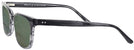 Square Dark Gray Gradient Seattle Eyeworks 970 Bifocal Reading Sunglasses View #3