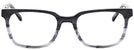 Square Dark Gray Gradient Seattle Eyeworks 970 Single Vision Full Frame View #2
