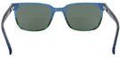 Square Blue Green Seattle Eyeworks 970 Bifocal Reading Sunglasses View #4