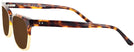 Square Havana Fade Seattle Eyeworks 970 Bifocal Reading Sunglasses View #3
